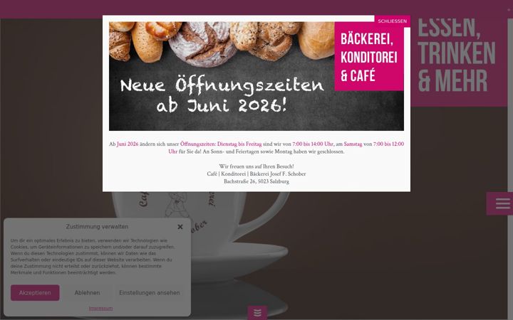 Screenshot of cafe-schober.at