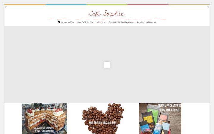 Zrzut ekranu cafe-sophie-lhw.de