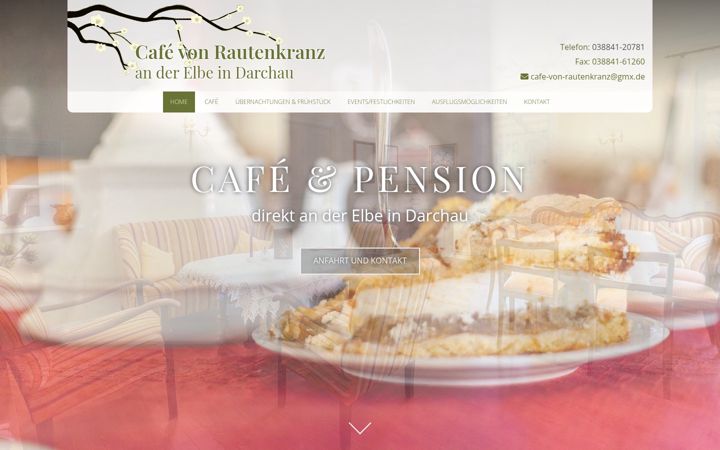 Ekraanipilt saidist cafe-vonrautenkranz.de