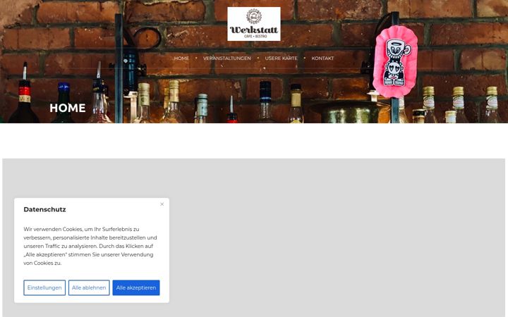 Zrzut ekranu cafe-werkstatt.de