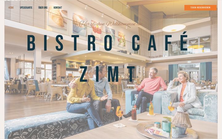 Ekraanipilt saidist cafe-zimt.de