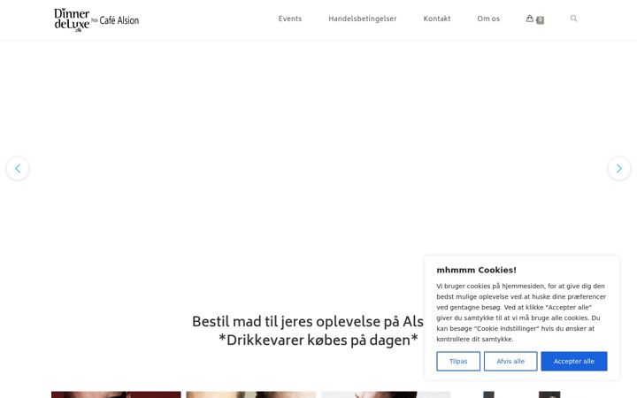 Screenshot von cafealsion.dk