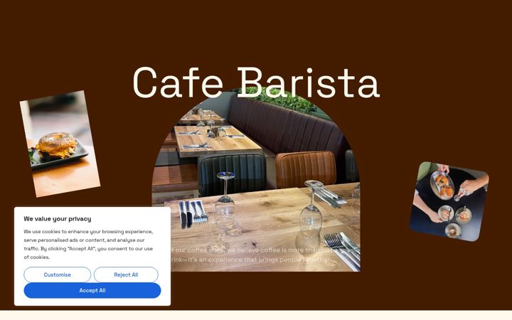 Screenshot von cafebarista.co.uk