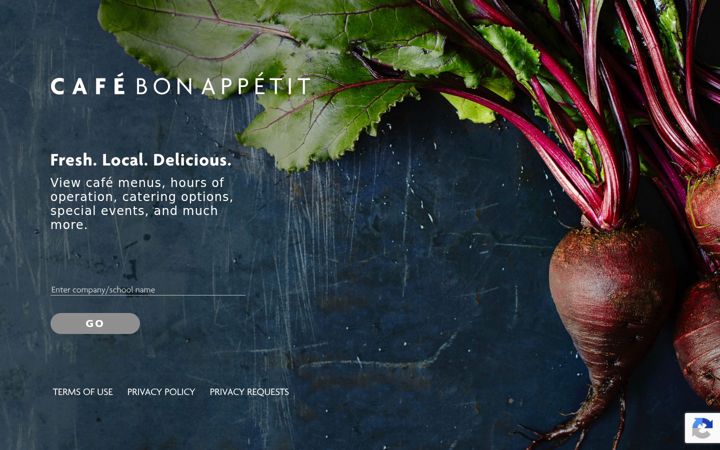 Screenshot of cafebonappetit.com