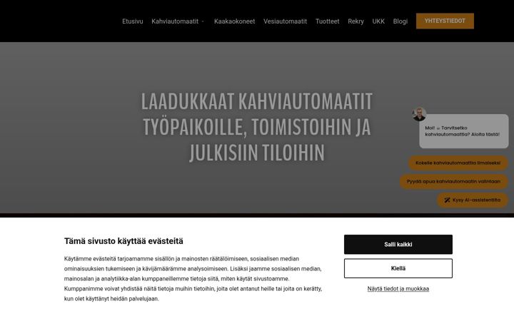 Екранна снимка на cafebreak.fi