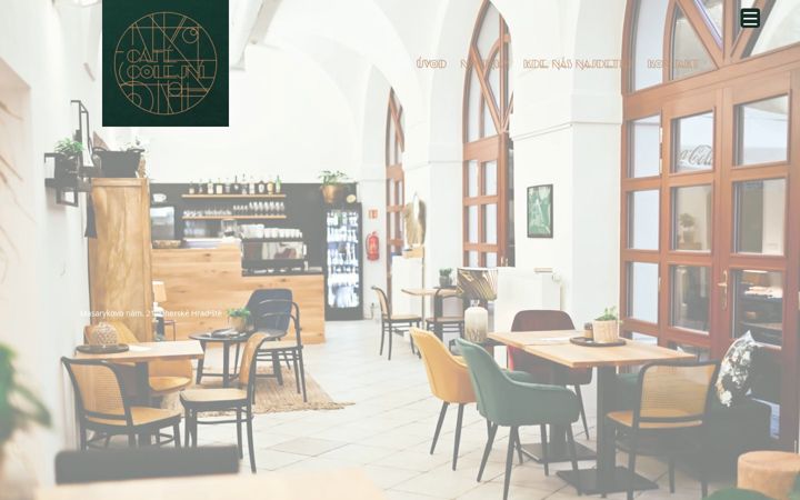 Skärmbild av cafecolejni.cz