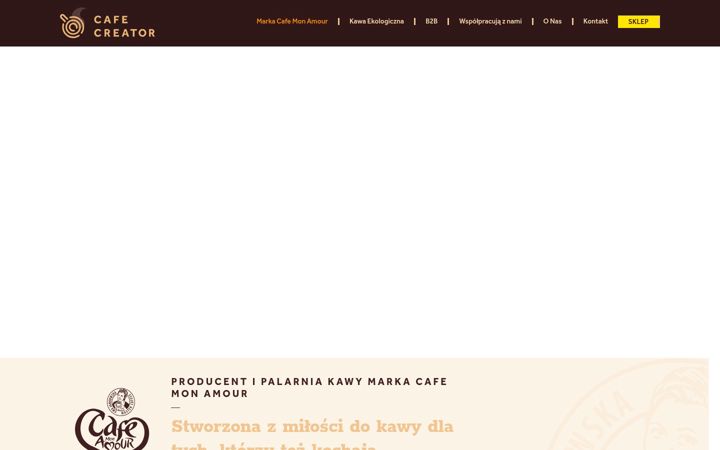 Screenshot of cafecreator.pl