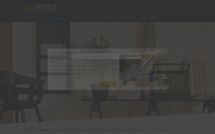 Zrzut ekranu cafedeco.nl