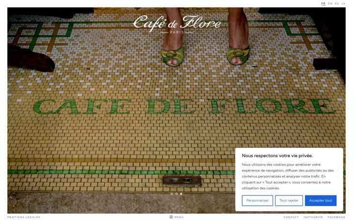Zrzut ekranu cafedeflore.fr