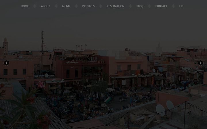 Screenshot of cafedesepices.ma