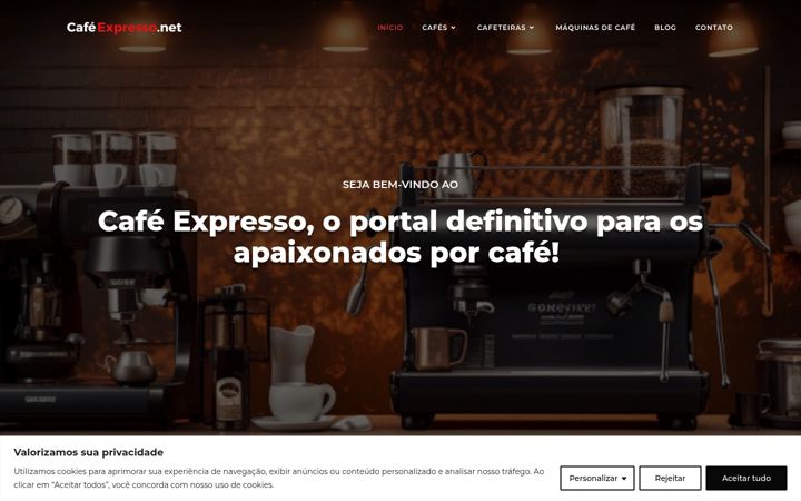 Screenshot di cafeexpresso.net