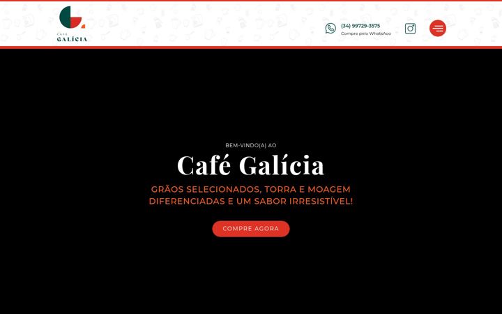 Ekrano kopija cafegalicia.com.br