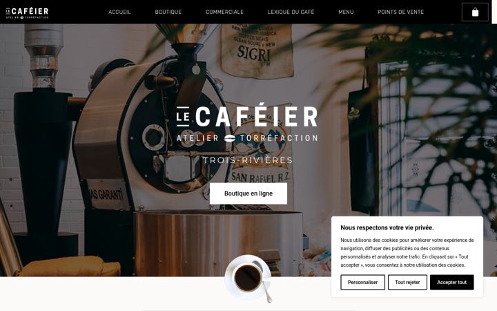 Képernyőkép: cafeier.ca