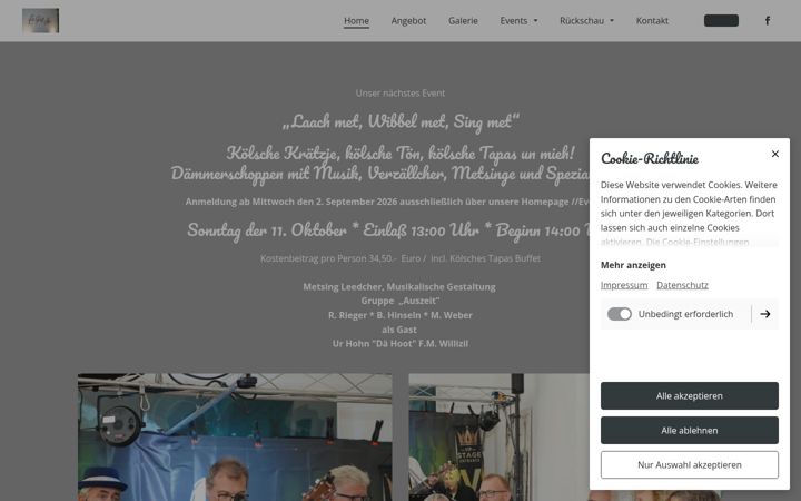 Screenshot ta' cafelepetitmax.de