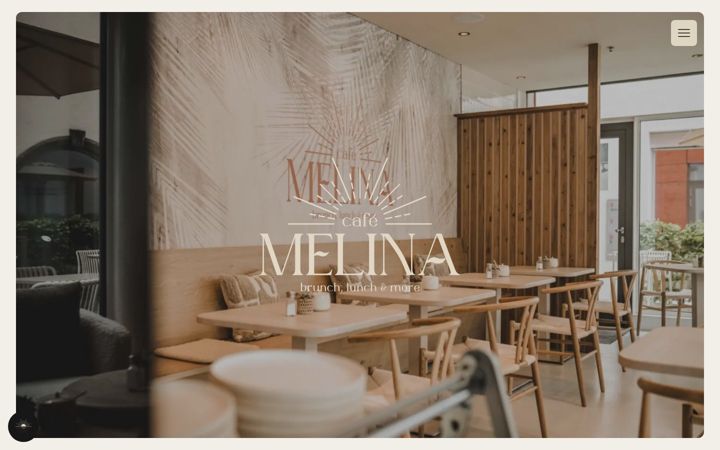 Kuvakaappaus sivustosta cafemelina.de
