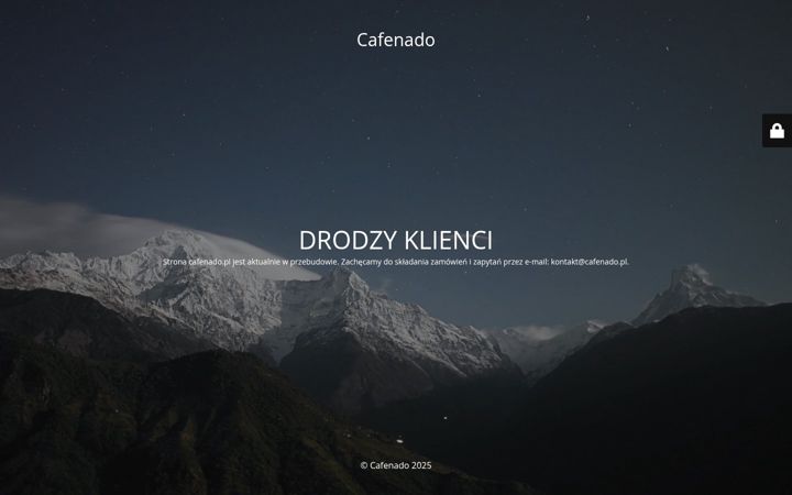 Képernyőkép: cafenado.pl