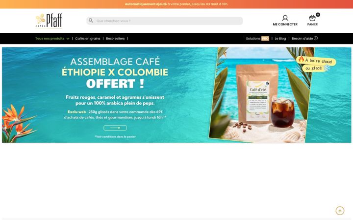 Screenshot of cafes-pfaff.com