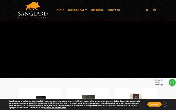 Ekrano kopija cafesanglard.com.br
