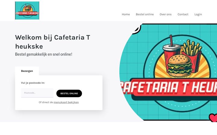 Screenshot of cafetariatheukske-brunssum.nl