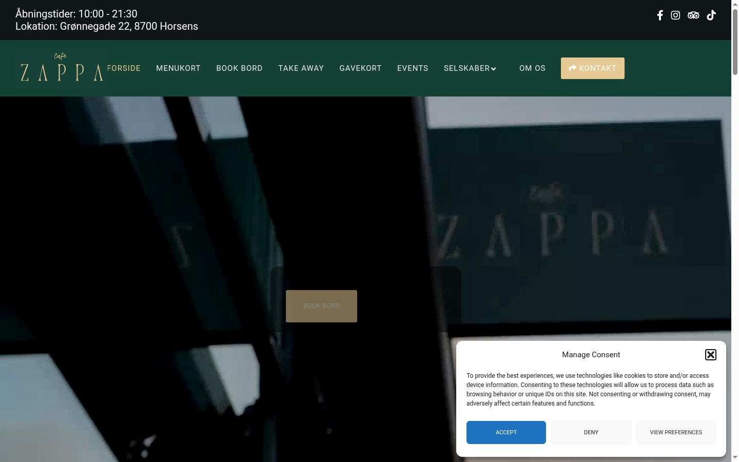 Screenshot tal-banner tal-kunsens muri qabel kwalunkwe interazzjoni