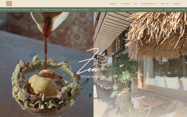 Screenshot of cafezen.de