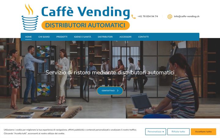 Screenshot of caffe-vending.ch