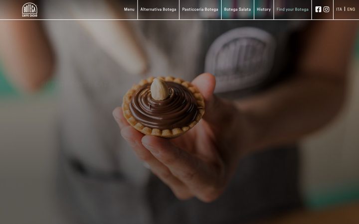 Skærmbillede af caffebotegacacao.it