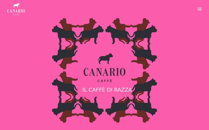 Screenshot of caffecanario.com