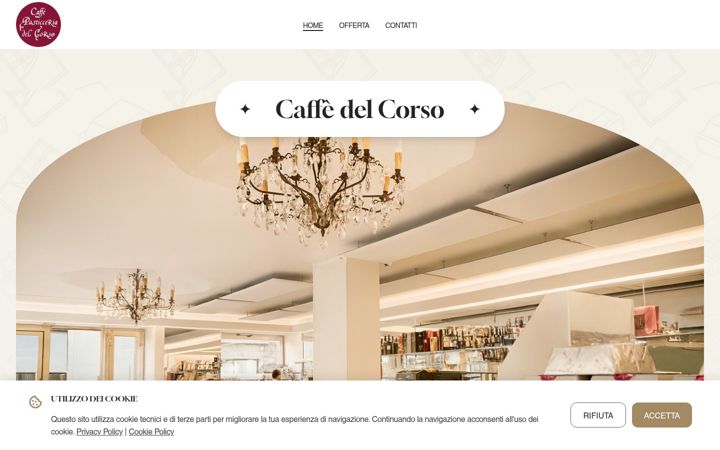 Képernyőkép: caffedelcorsoferrara.it