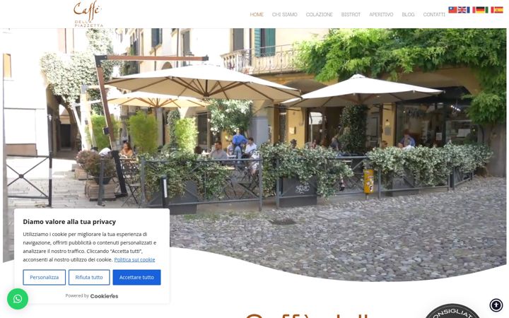 Ekrano kopija caffedellapiazzetta.it