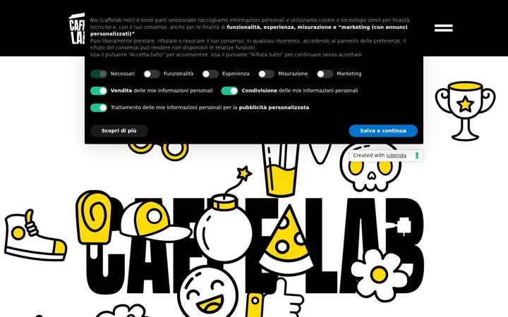 Screenshot di caffelab.net