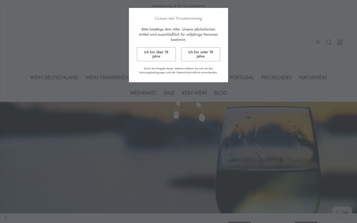 Screenshot of caffero.de