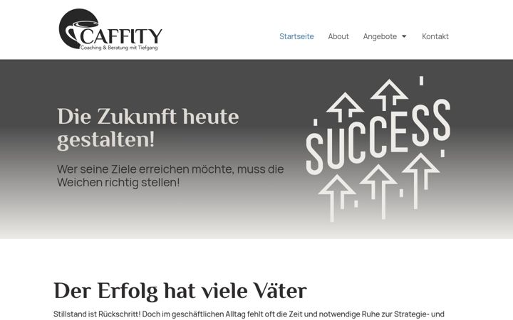 Screenshot of caffity.com