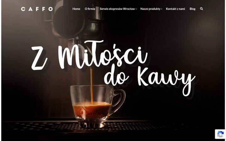 Screenshot of caffo.pl