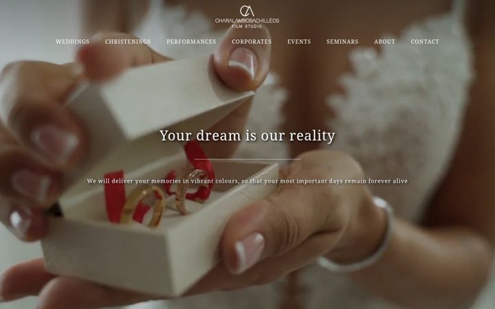 Screenshot of cafilmstudio.net