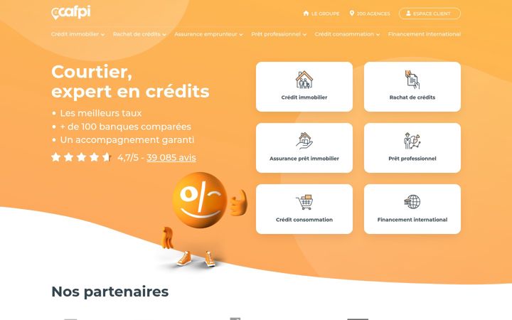 Screenshot of cafpi.fr