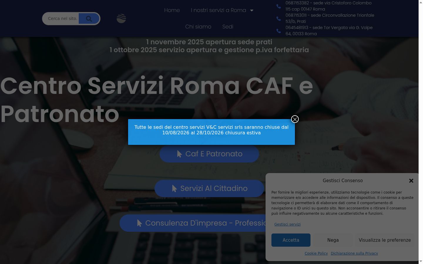 Snímka obrazovky banera súhlasu zobrazeného pred akoukoľvek interakciou