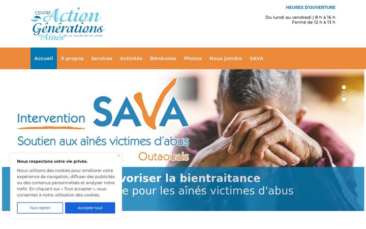 Screenshot of cagavl.ca