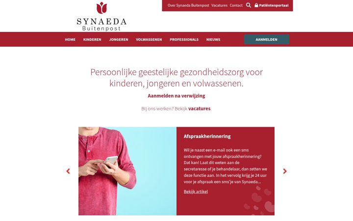 Screenshot of caggb.nl