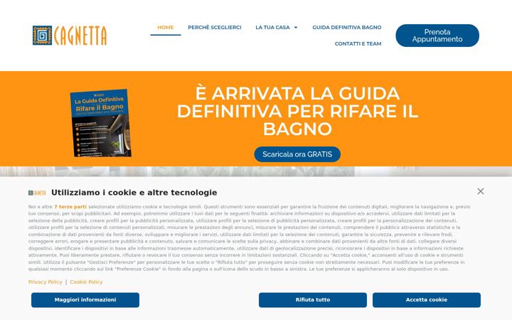 Screenshot of cagnetta.it