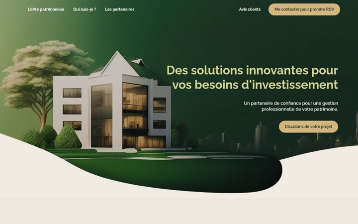 Screenshot of cagnoli.fr
