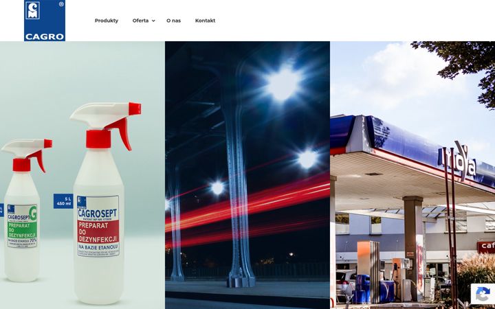 Screenshot of cagro.com.pl