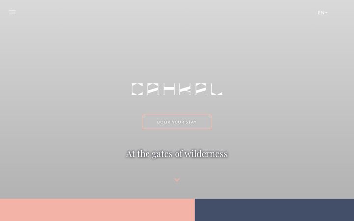 Screenshot of cahkalhotel.fi