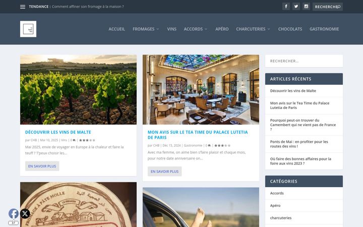 Screenshot of cahumebon.com