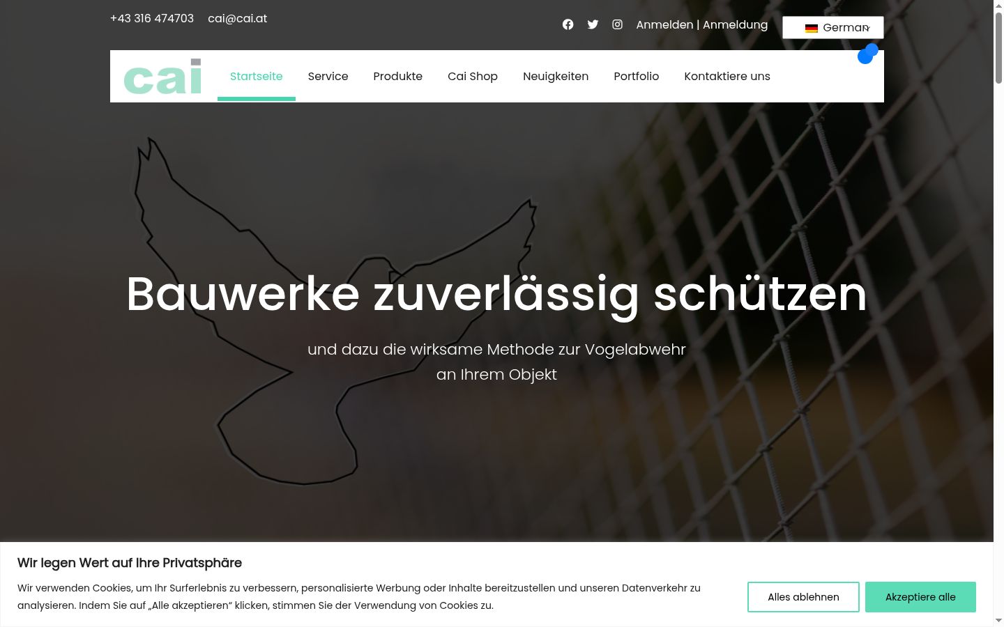 Zrzut ekranu banera zgody wyświetlanego przed jakąkolwiek interakcją