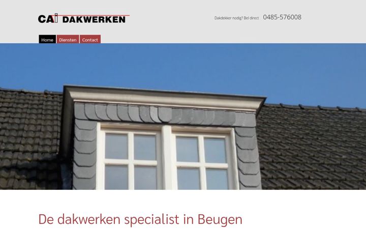 Screenshot of caidak.nl