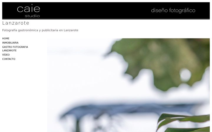 Screenshot of caie.photo