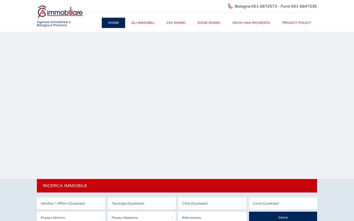 Екранна снимка на caimmobiliarebologna.it