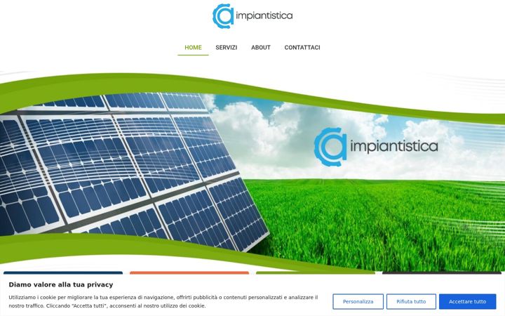 Screenshot of caimpiantistica.it