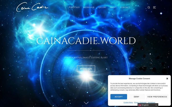 Skjermbilde av cainacadie.world